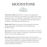 Empress Moonstone Ring