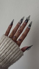 Galactic Queen Luxury Handmade Press-On Nail Set