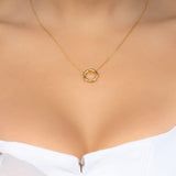 Natural Cycles Gold Necklace