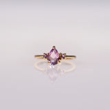 Princess Of The Divine Amethyst Crystal Ring