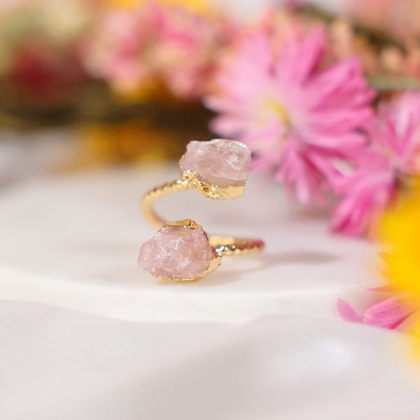 Empress Rose Quartz Ring